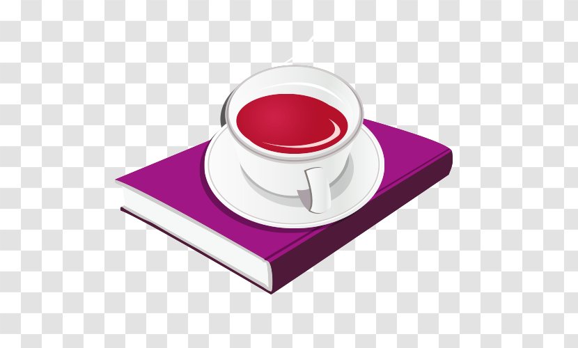 Coffee Cup Cafe Drawing - Cartoon To Drink Books Transparent PNG