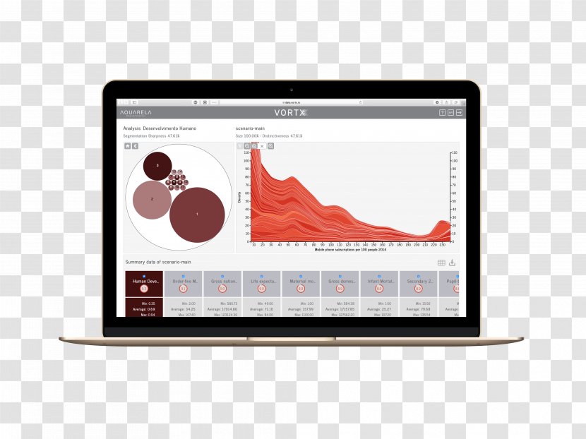 Business Data-driven Technology Data Scientist Organization - Macbook Transparent PNG
