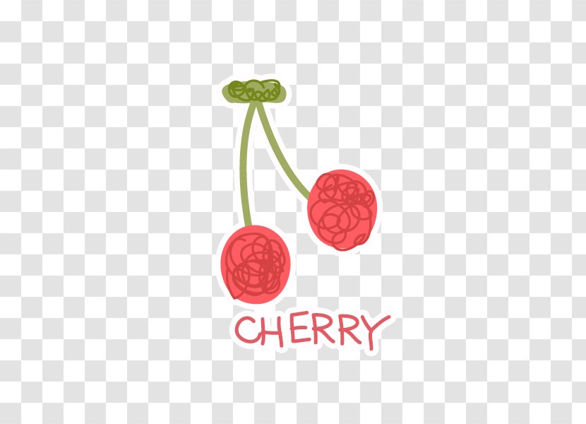 Cherry - Fruit - Minimalism Transparent PNG