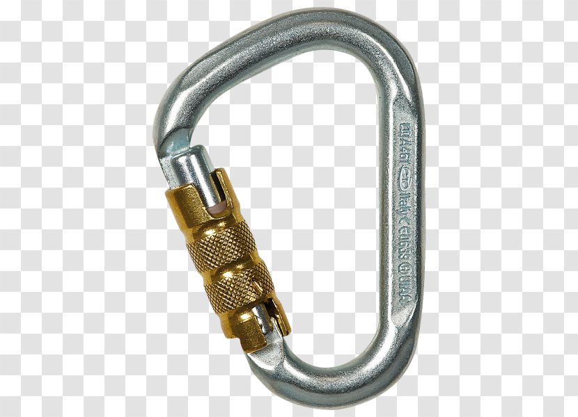 Carabiner Climbing Steel Relais Piton - Hardware Accessory - Ct Technology Transparent PNG