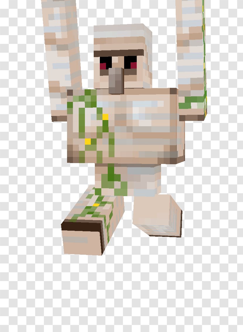 Minecraft Mob Book - Golem - Design M Transparent PNG