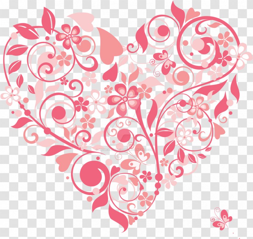 Valentines Day Heart - Motif - Sticker Transparent PNG