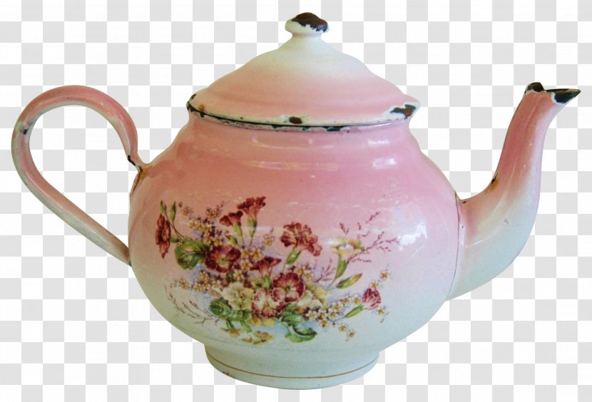 Kettle Teapot Ceramic Pottery Tennessee - Hand Painted Transparent PNG