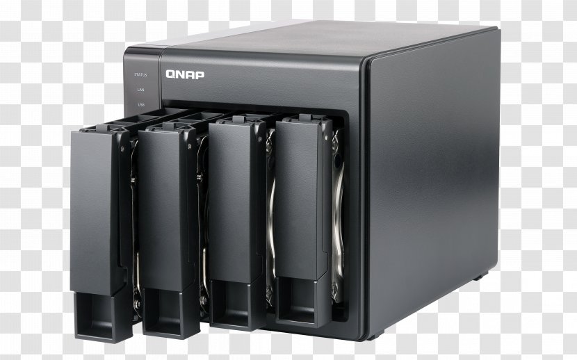 QNAP Systems, Inc. Network Storage Systems TS-451+ Serial ATA Computer Data - Qnap Ts463u4g32tbredpro 4 Bay Nas - Audio Equipment Transparent PNG