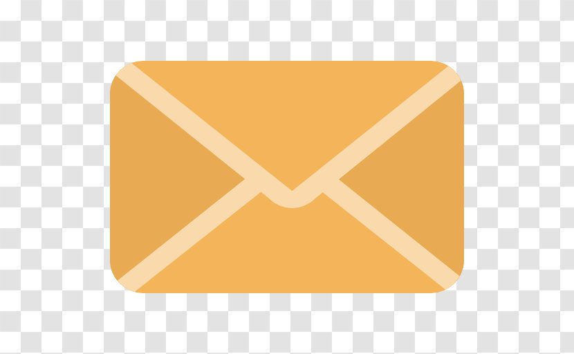 Envelope Download - Orange Transparent PNG
