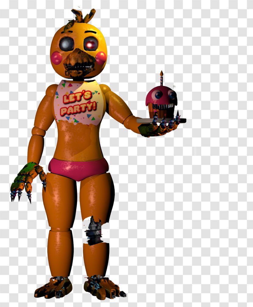 Five Nights At Freddy's 2 4 Toy - Recreation - Winter-girl Transparent PNG