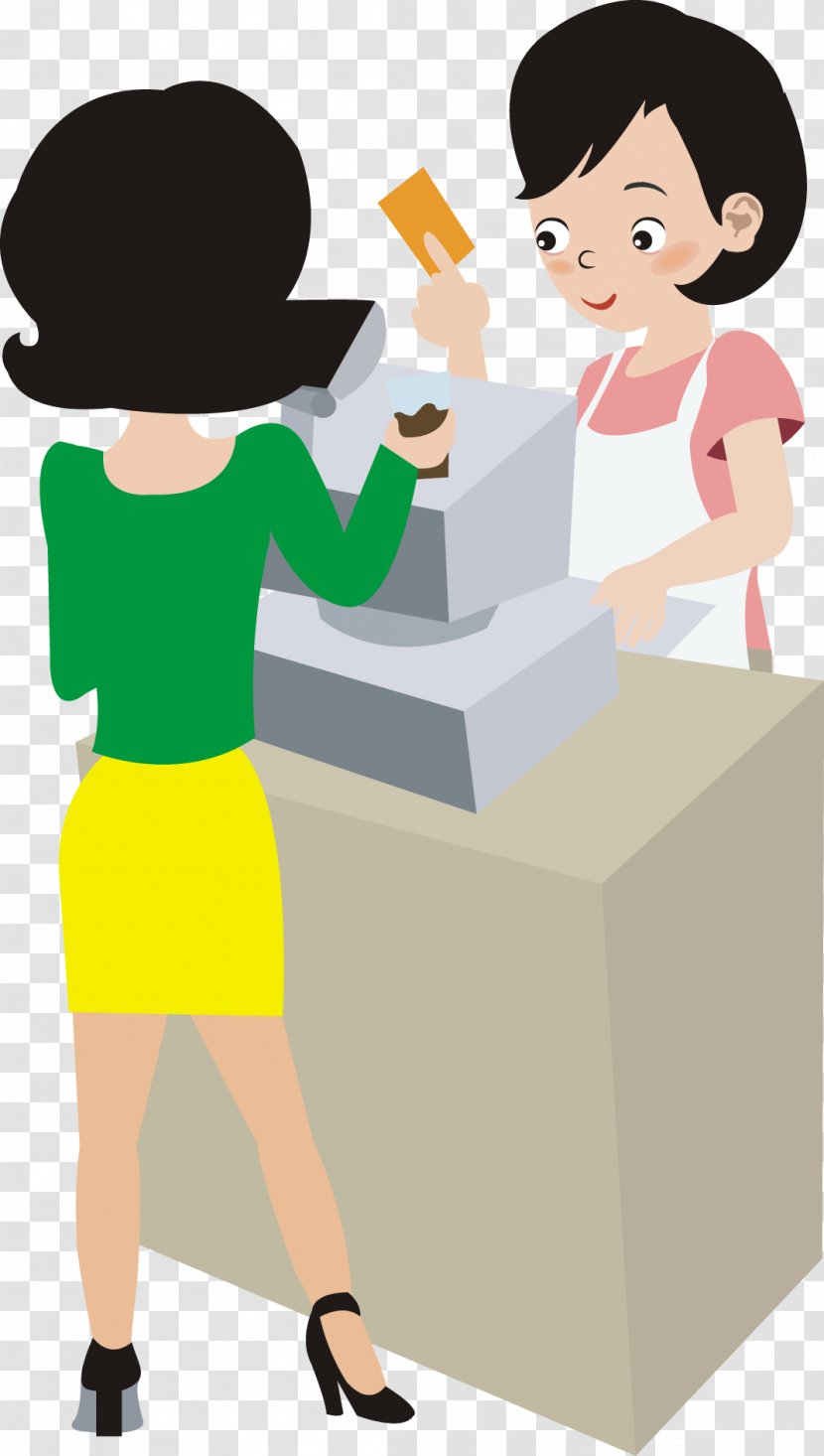 Payment Credit Card Online Shopping Money - Cartoon - Settlement Transparent PNG