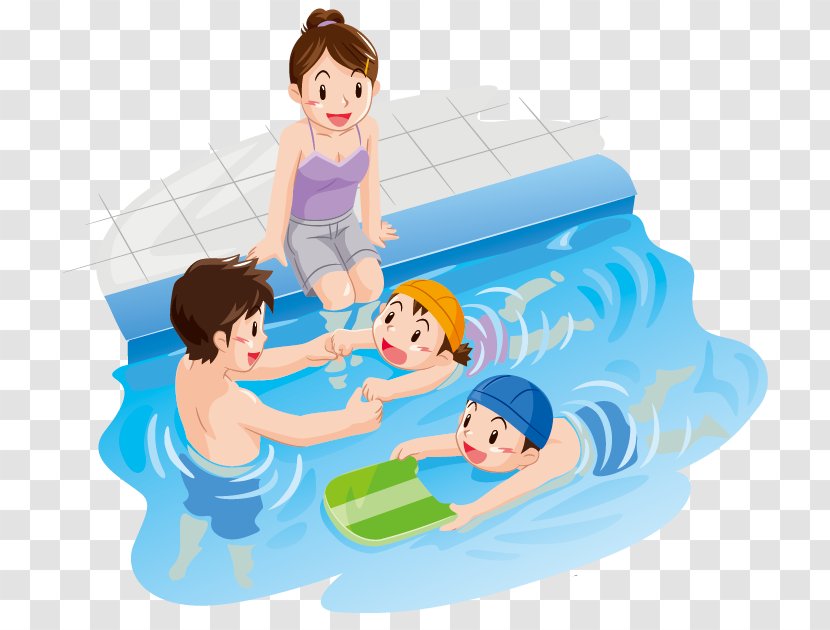 Illustration Swimming Pools Leisure Seaside Resort Float - Fun Transparent PNG