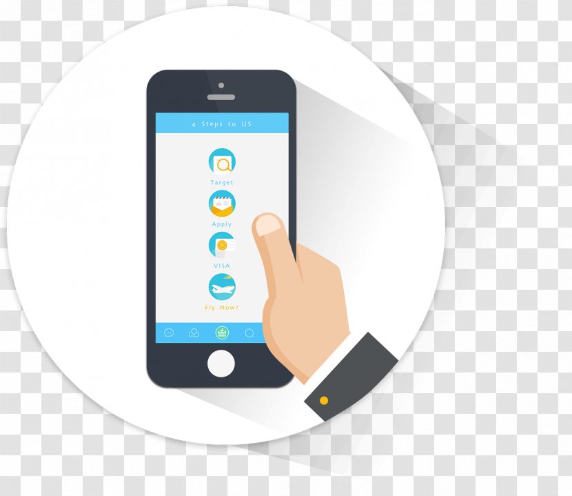 Smartphone Handheld Devices Thumb - Gadget Transparent PNG