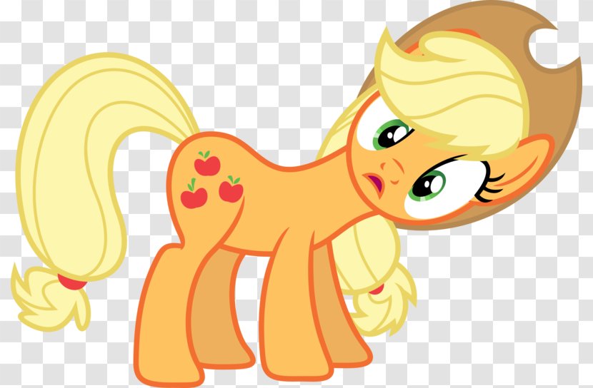 Applejack Look Before You Sleep Horse Hasbro Bendy And The Ink Machine - Heart Transparent PNG