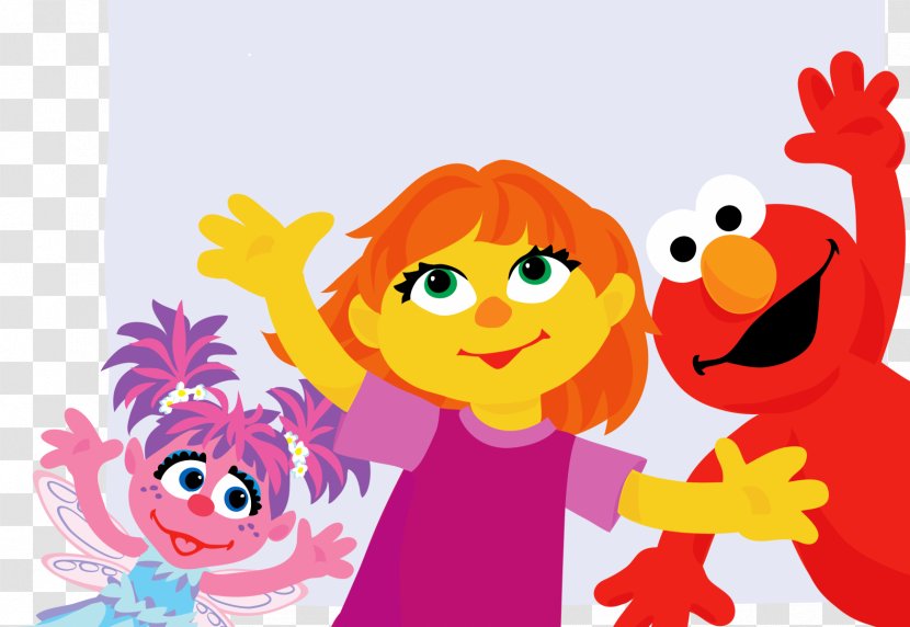 We're Amazing, 1, 2, 3! (Sesame Street) Julia Elmo Abby Cadabby Autism - Flower - Friendship Transparent PNG