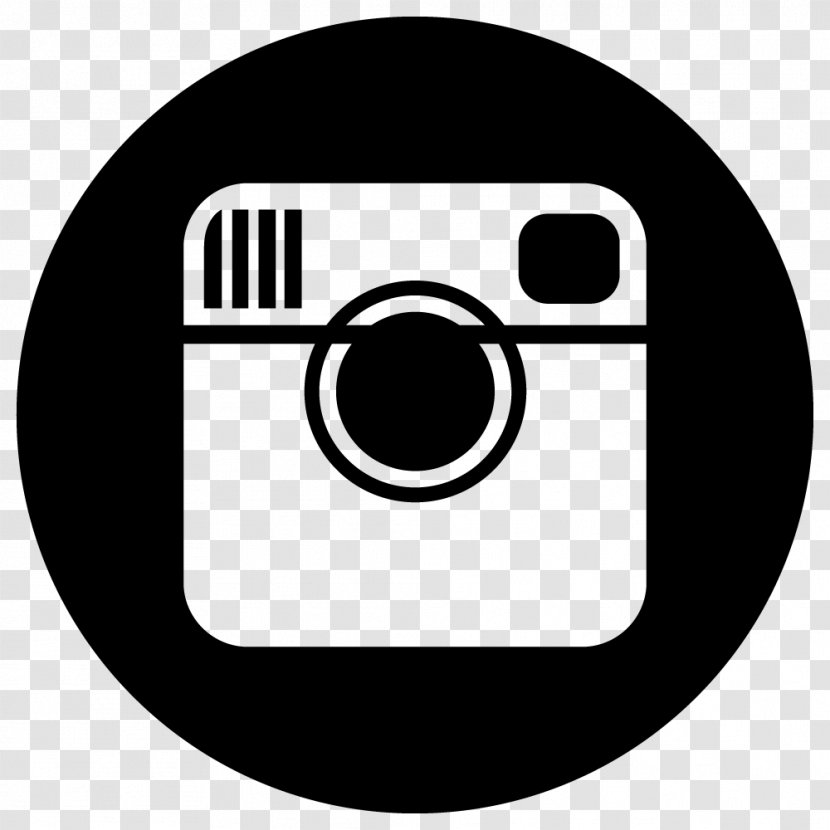 Black And White Photography Logo - Instagram Transparent PNG