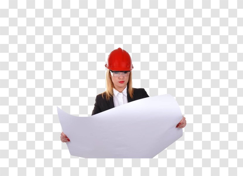 Civil Engineering Construction Worker Industry Paper - Red Transparent PNG
