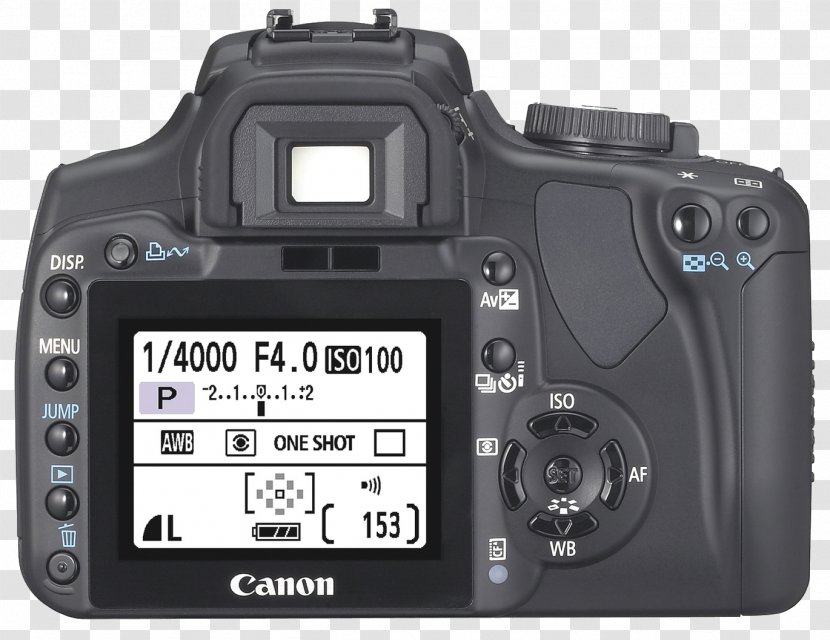 Canon EOS 400D 300D EF Lens Mount EF-S Digital SLR - Eos 400d - Camera Transparent PNG