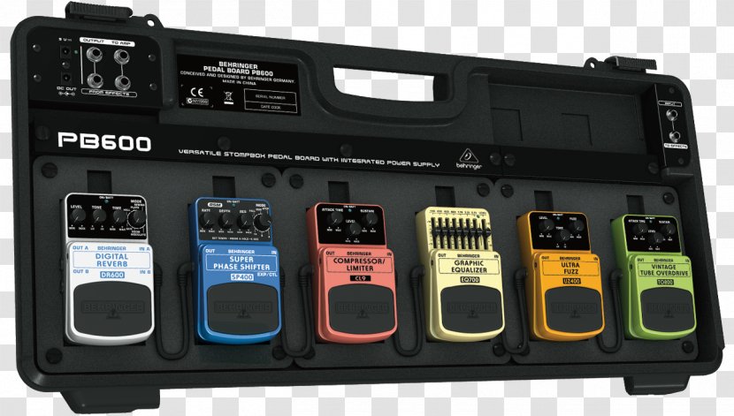 Pedalboard Behringer PB600 Pedal Board Effects Processors & Pedals - Frame - Energy Effect Transparent PNG