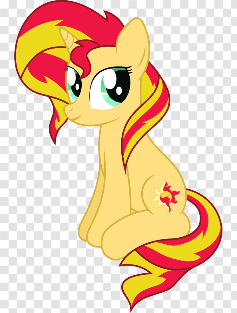 Horse Drawing Pony Clip Art - Sunset Shimmer Transparent PNG