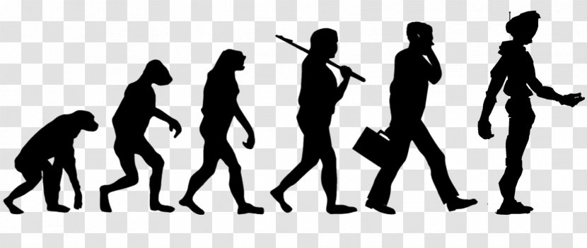 Human Evolution Mobile Phones Biology - Ape - Science And Technology Background Transparent PNG