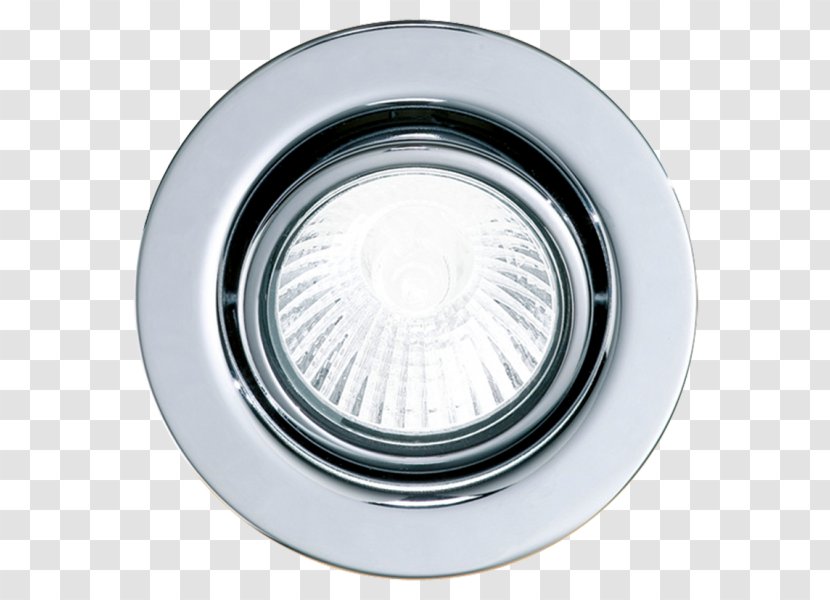 Recessed Light Fixture Lighting Bi-pin Lamp Base - Chrome Finish Transparent PNG