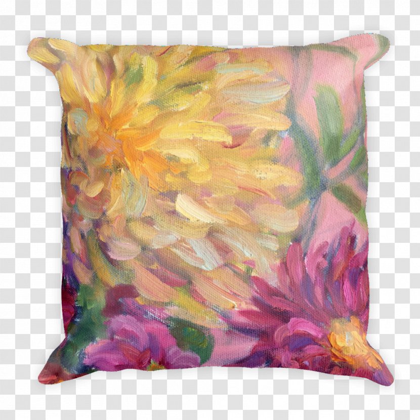 Throw Pillows Cushion Art Garden - Work Of - Pillow Transparent PNG