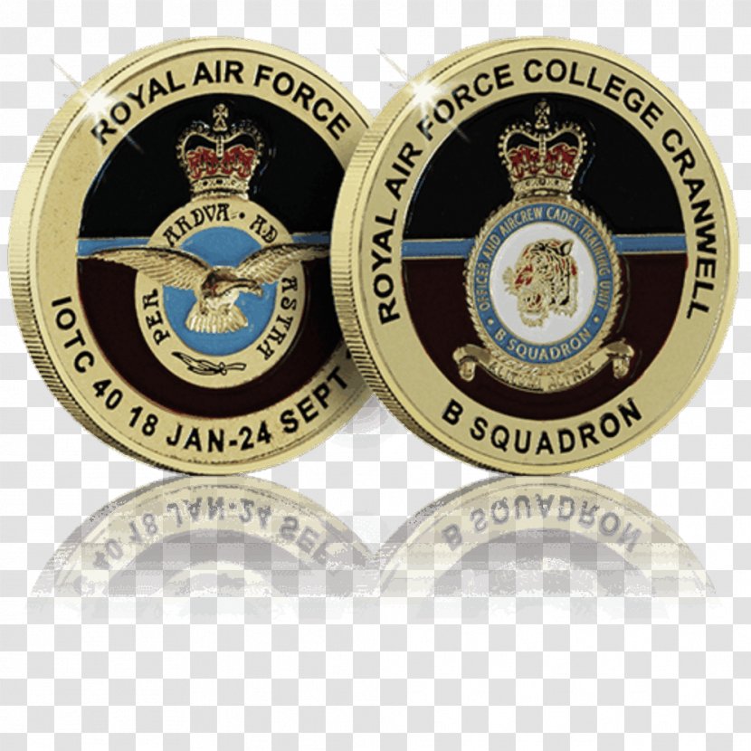 Challenge Coin Badge Royal Air Force Emblem - Button Transparent PNG