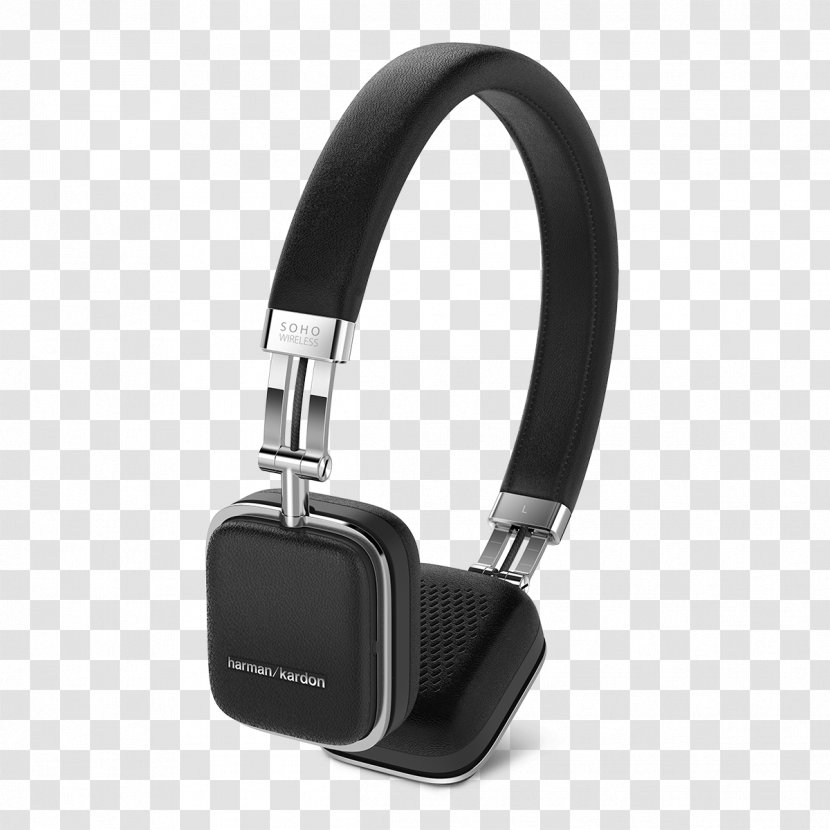 Harman Kardon Soho Headphones Headset Wireless Transparent PNG