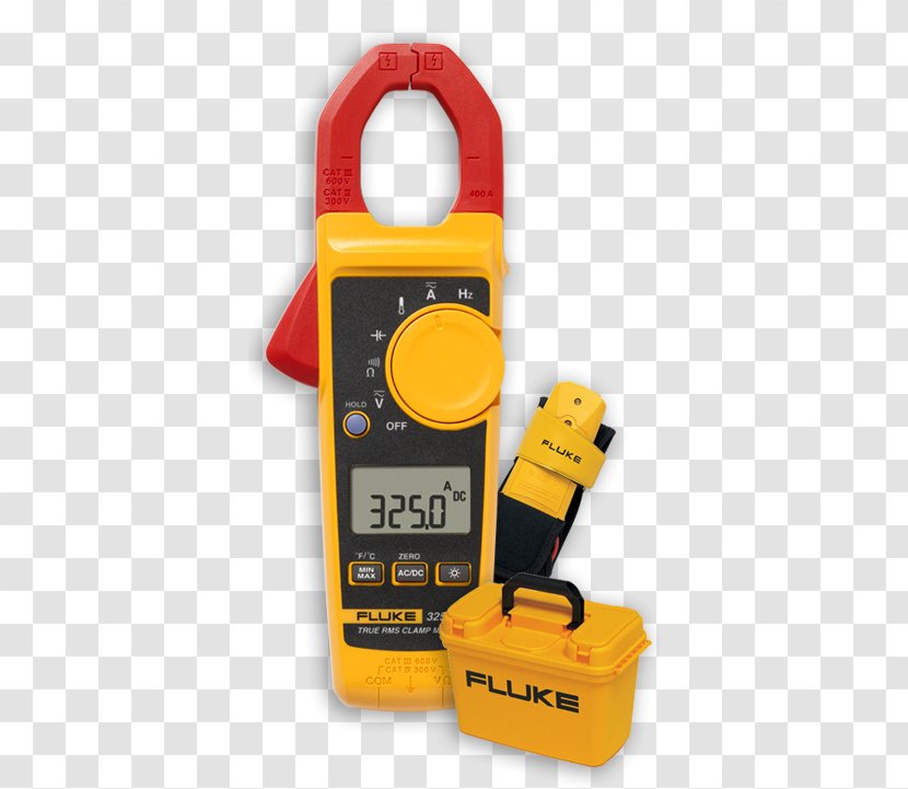 Fluke Corporation Current Clamp Multimeter True RMS Converter Alternating - Ammeter - Spring Promotion Transparent PNG