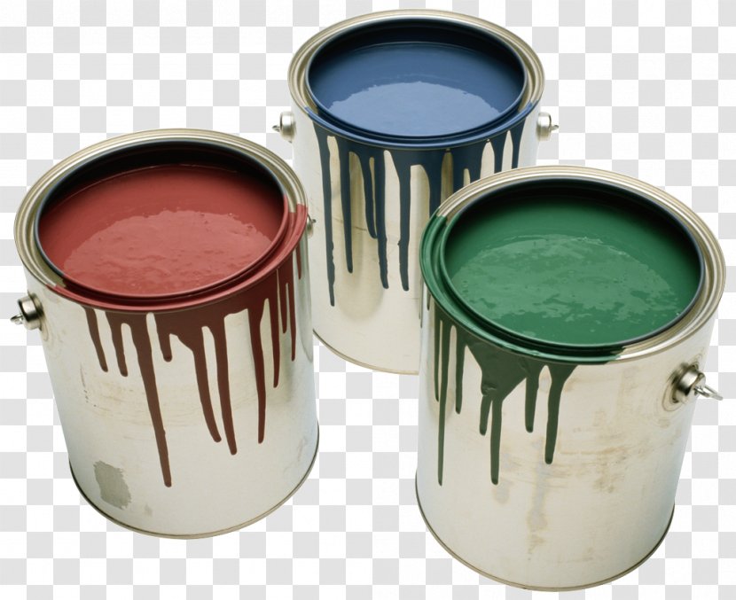 Plastic Bag Paint Recycling Lid Tin Can - Painting Transparent PNG