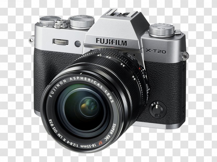 Fujifilm X-T10 X-H1 Mirrorless Interchangeable-lens Camera Photography Transparent PNG