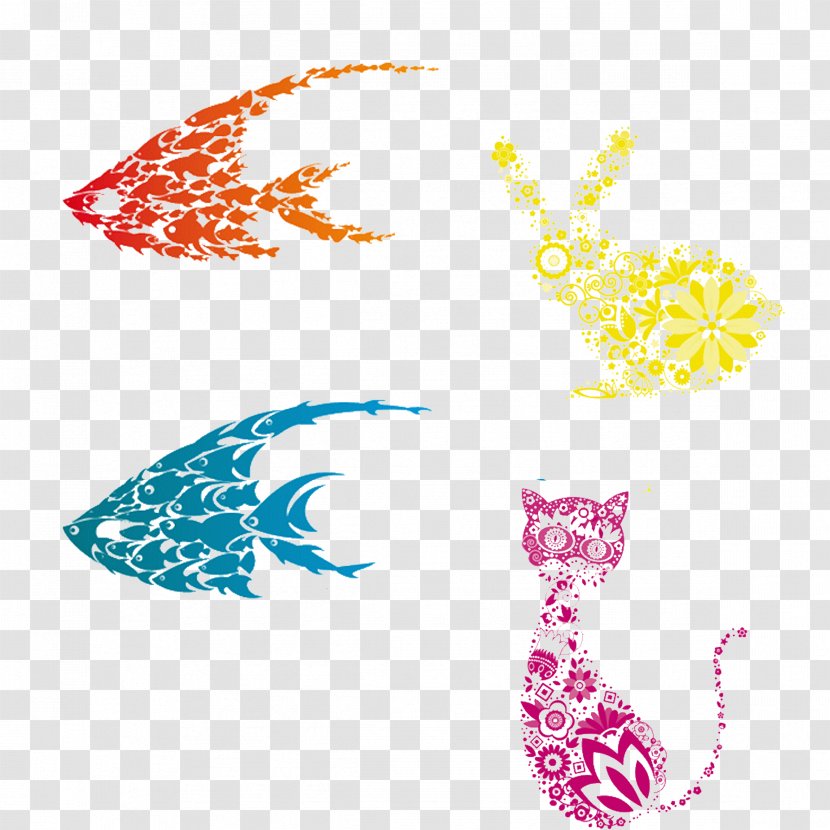Animal - Point - Papercutting Transparent PNG