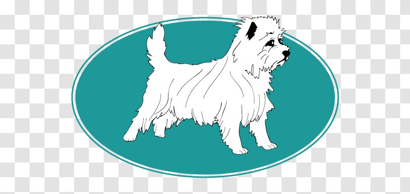 Dog Breed Non-sporting Group Line Art Clip - Cairn Terrier Transparent PNG