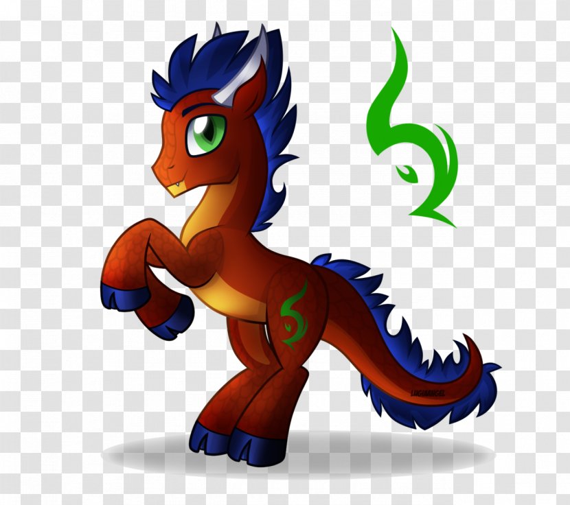 Pony Dragon Horse Qilin Wu Xing - Fire Transparent PNG