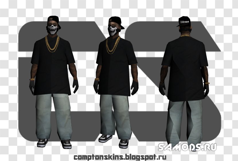 Grand Theft Auto: San Andreas Multiplayer Auto V Mod Compton - Sleeve - Família Transparent PNG