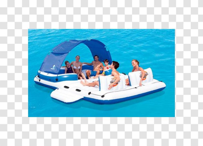 Floating Island Inflatable Raft Tahiti - Leisure Transparent PNG