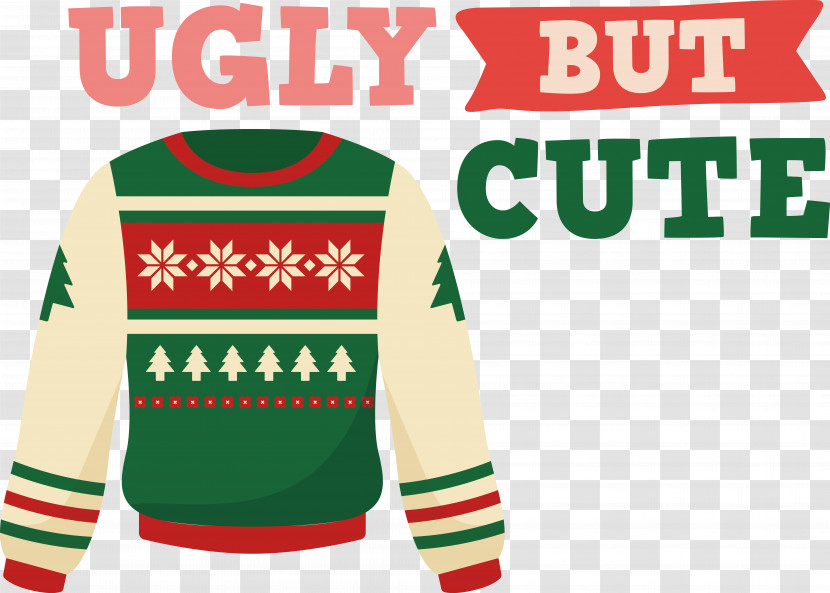 Ugly Sweater Cute Sweater Ugly Sweater Party Winter Christmas Transparent PNG