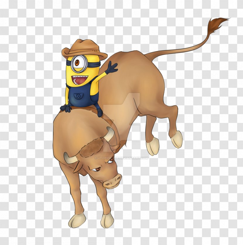 Rodeo Bull Riding Professional Riders Minions - Deviantart - Despicable Me Transparent PNG