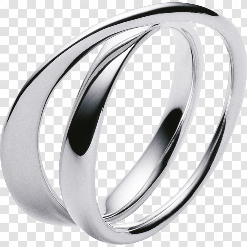 Ring Möbius Strip Jewellery Sterling Silver - Wedding Rings Transparent PNG