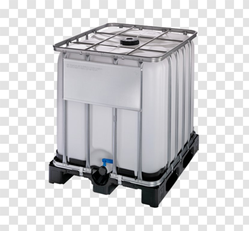 Intermediate Bulk Container Pallet Plastic Water Tank - Bottle Transparent PNG