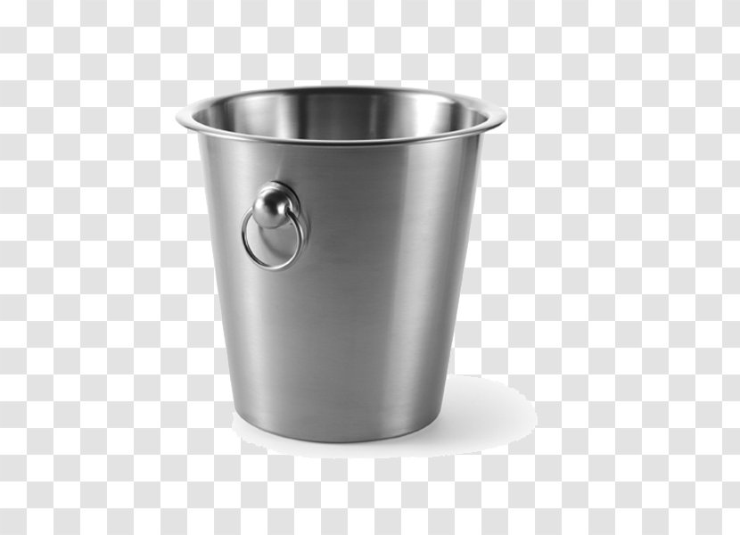 White Wine Champagne Drink Bottle - Cocktail Bucket Transparent PNG