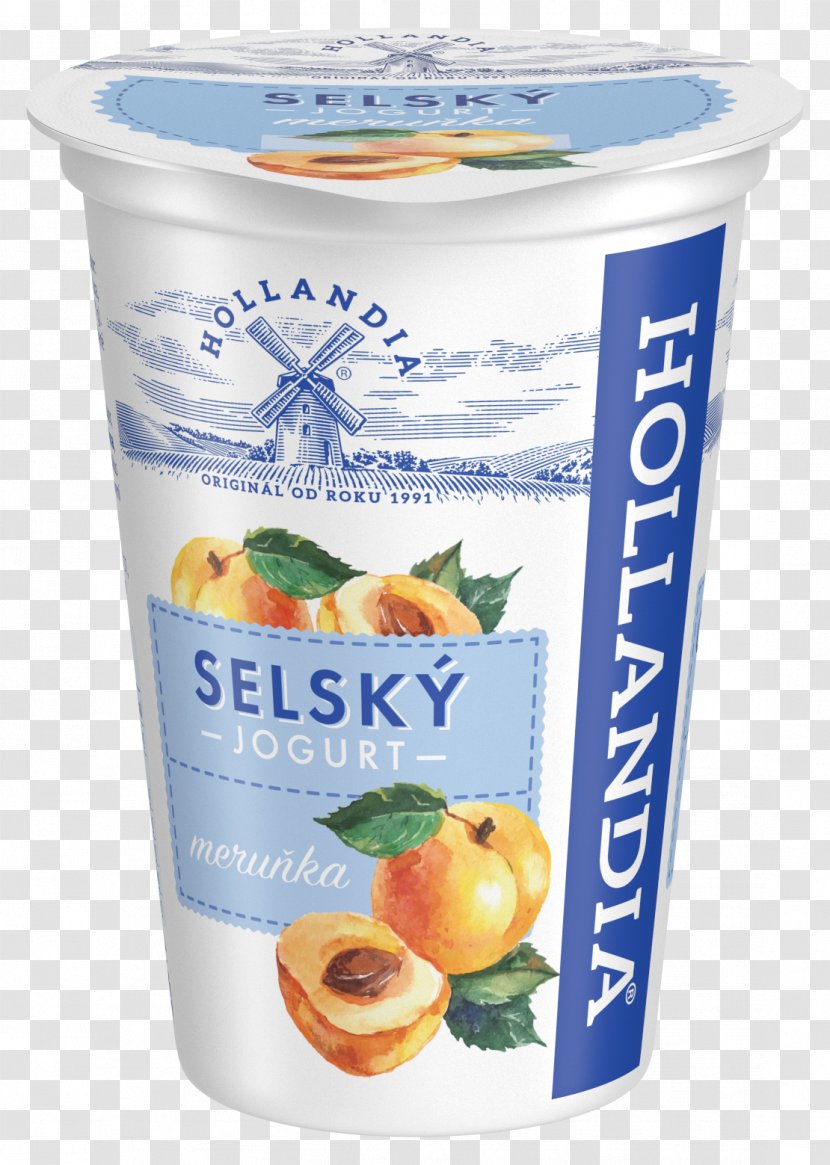 Milk Cream Yoghurt Hollandia Karlovy Vary, A.s. Kefir - Fruit Transparent PNG