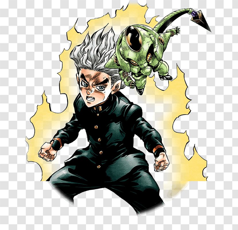 Koichi Hirose Josuke Higashikata Jean Pierre Polnareff JoJo's Bizarre Adventure Stand - Mythical Creature Transparent PNG