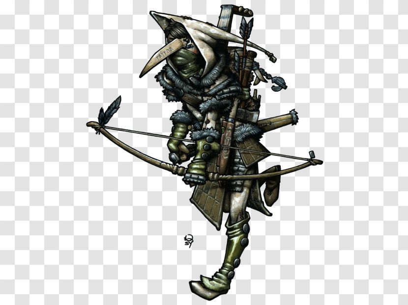 Ranged Weapon Bowyer Mercenary Mecha - Soot Transparent PNG