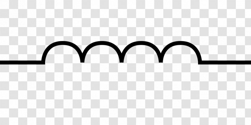 Electronic Symbol Inductor Schematic Electrical Network Transformer - Text Transparent PNG