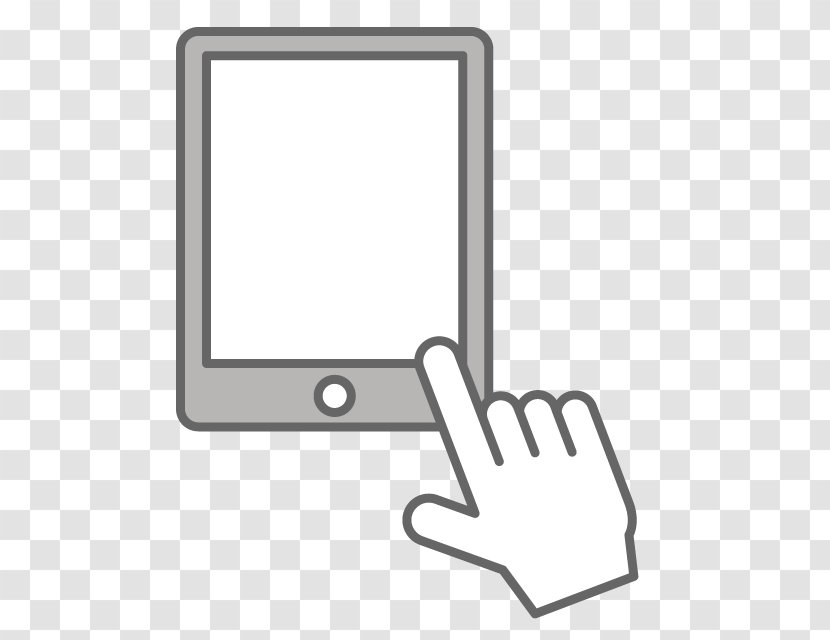 Personal Computer Touchscreen Clip Art - Document - Ipad Transparent PNG