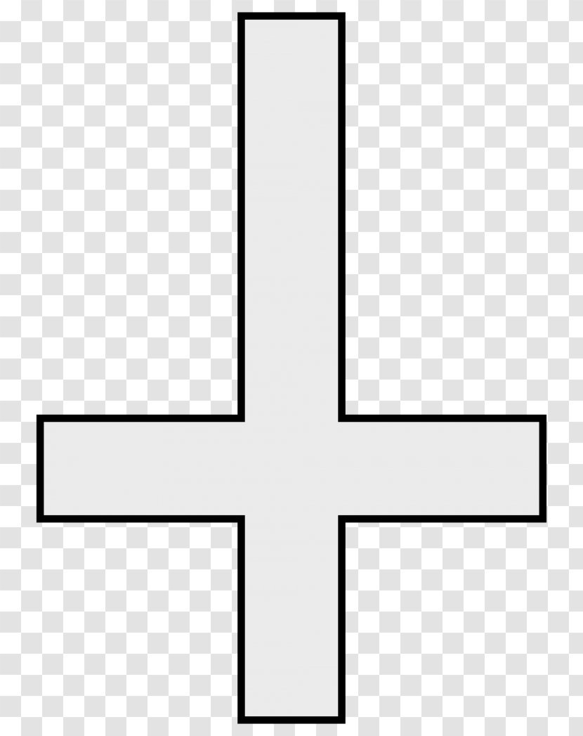 Cross Of Saint Peter Satanism Symbol Transparent PNG