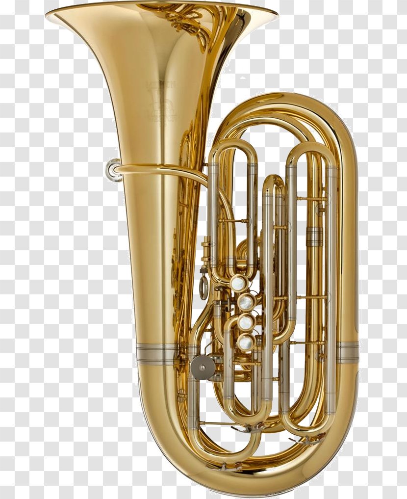 Tuba Piston Valve Meinl-Weston Saxhorn Brass Instruments - Cartoon - Musical Transparent PNG