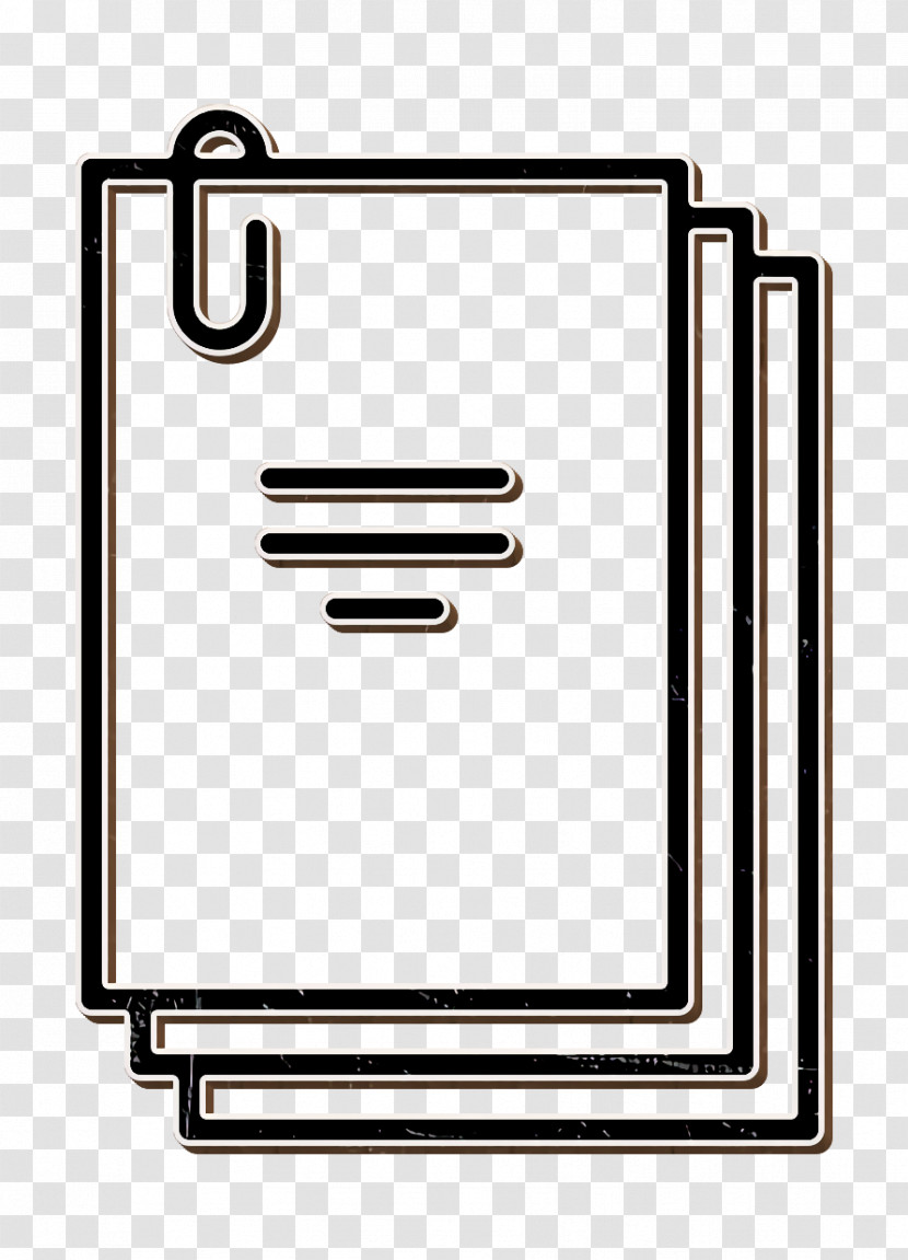 Script Icon Business Element Icon Transparent PNG