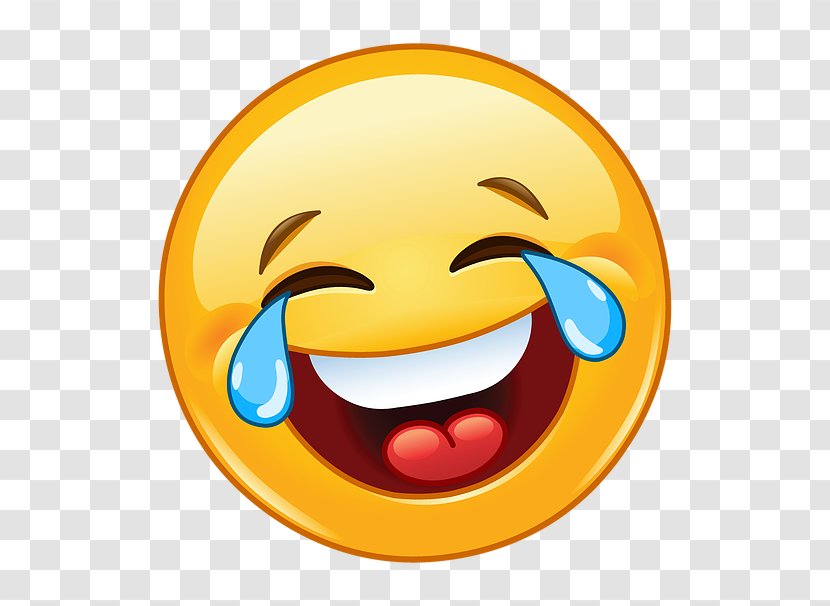 Emoticon Smiley Face With Tears Of Joy Emoji Happiness - Facial Expression - Crying Transparent PNG