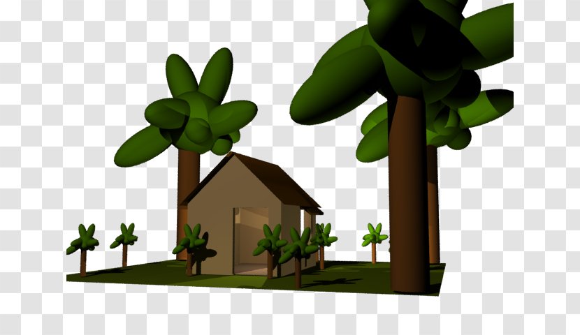Leaf Flowerpot Tree Animated Cartoon - Plant - Nipa Hut Transparent PNG