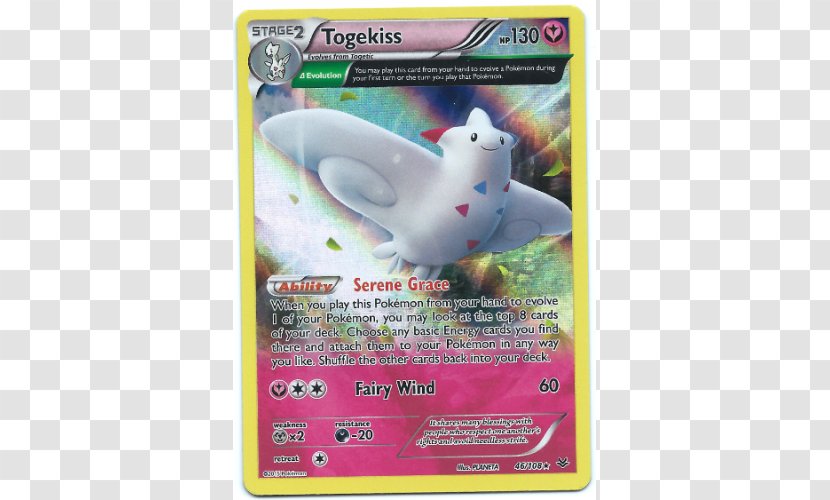 Pokémon X And Y Sun Moon Trading Card Game Togekiss - Dragonite - Pokemon Transparent PNG