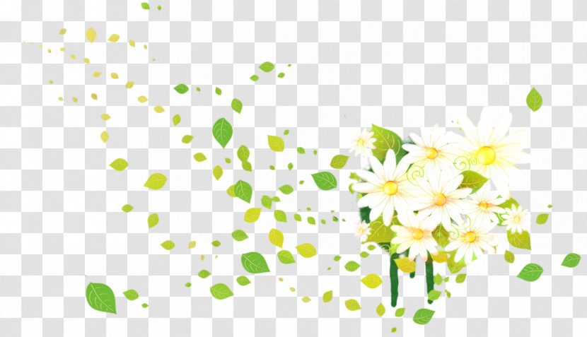 Green Leaf Background - Painting - Branch Plant Transparent PNG